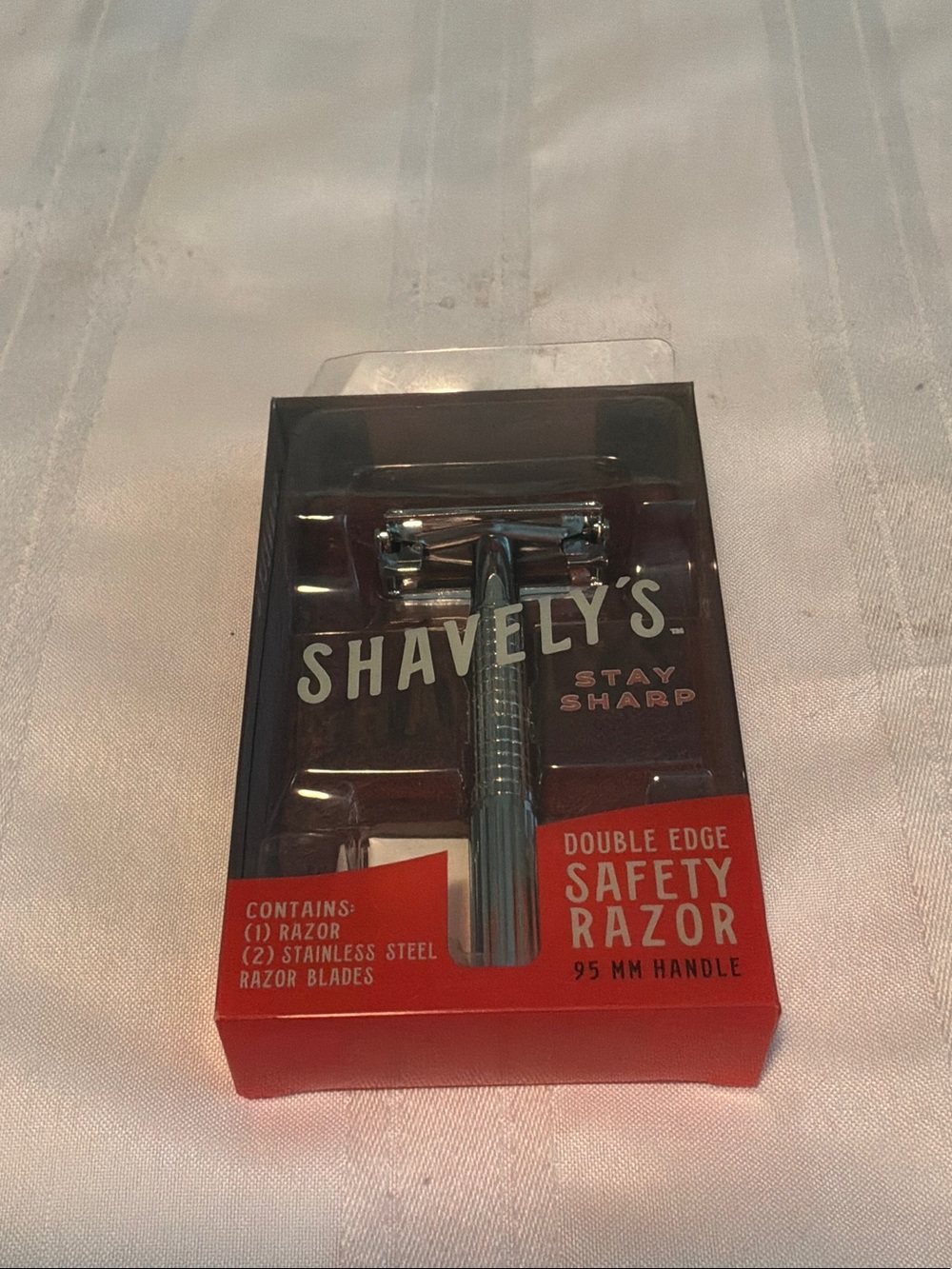Double Edge Safety Razor - Silver